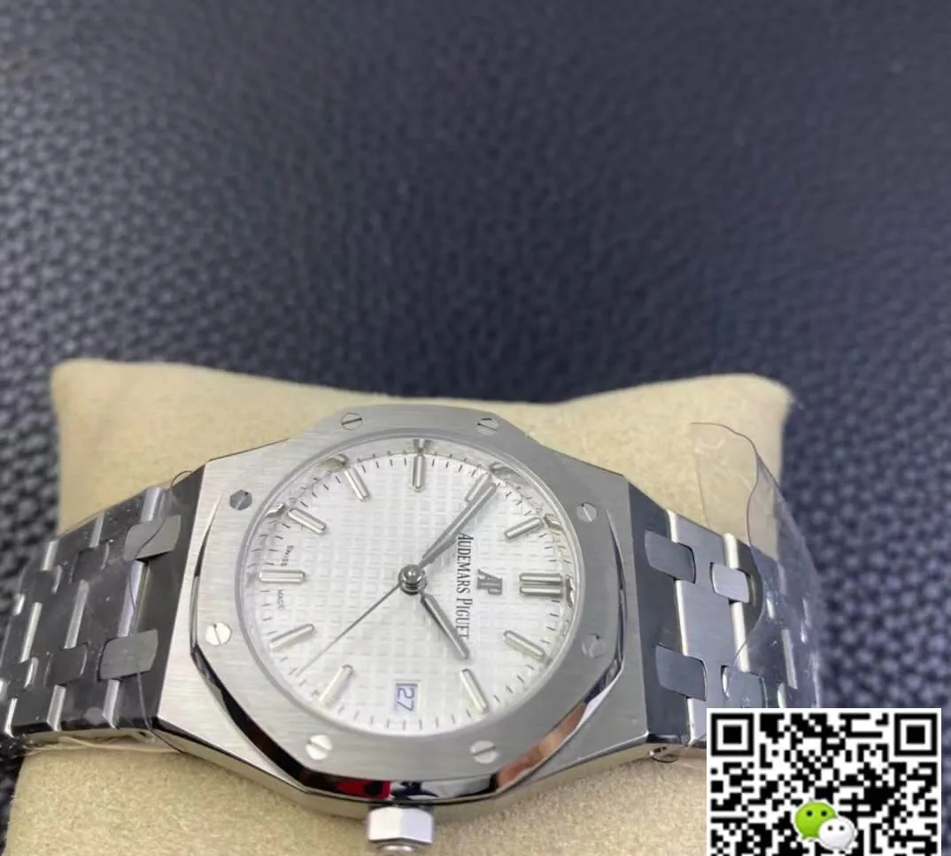 Audemars Piguet Royal Oak 77350ST.OO.1261ST.01 8F Factory 1:1 Best Edition Replica Watch White Dial